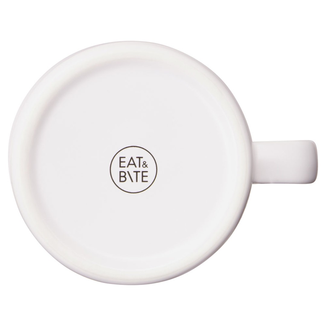 Чайная пара "Bristol": блюдце прямоугольное, чашка, коробка, белый