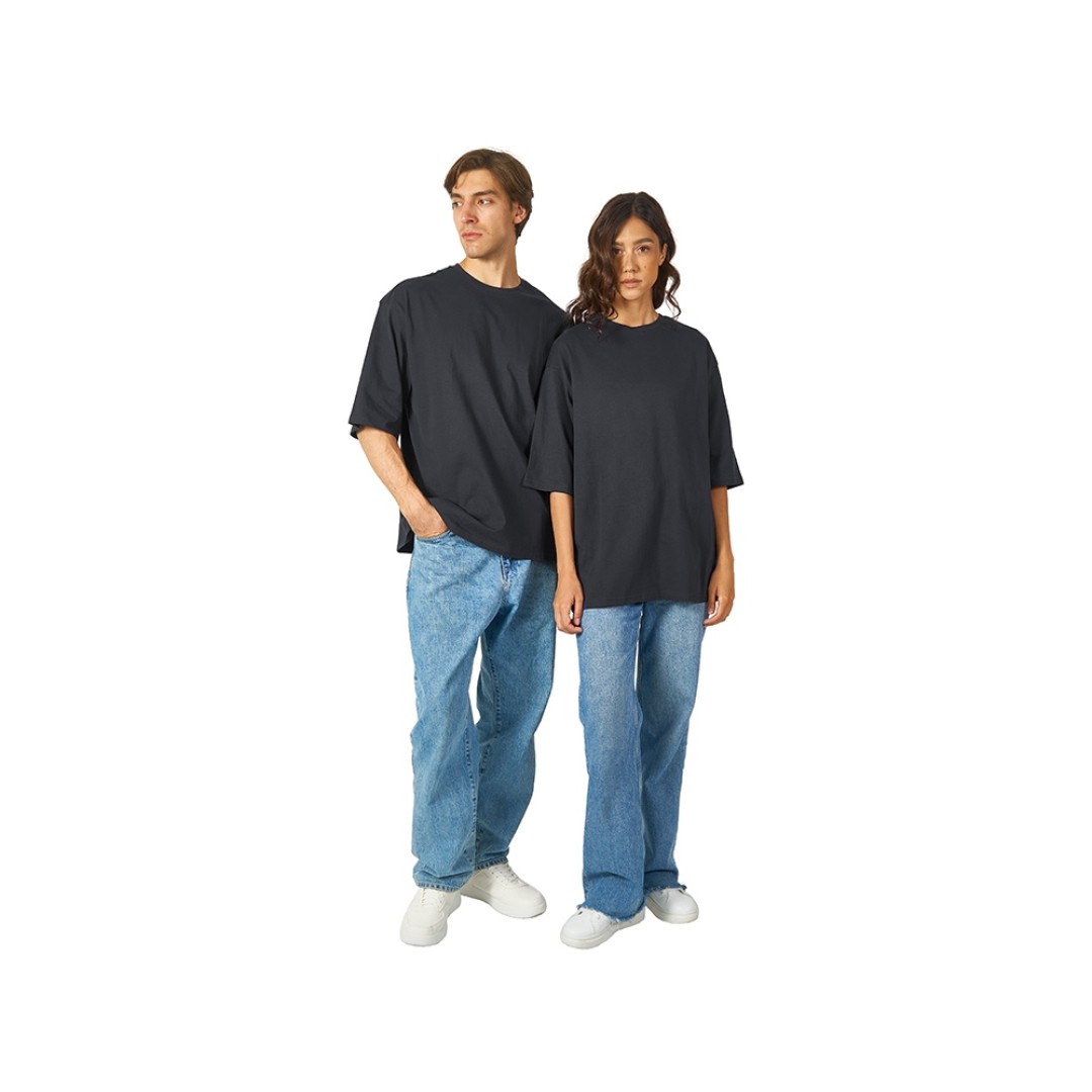 Футболка Berlin к/р оверсайз, 100% хлопок, 180гр, темно-серый