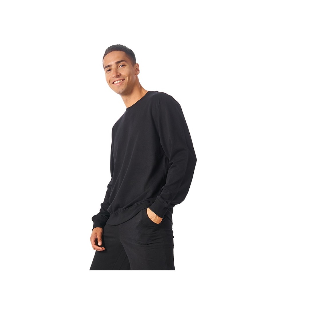 Свитшот «Warsaw» 220гр, унисекс, черный