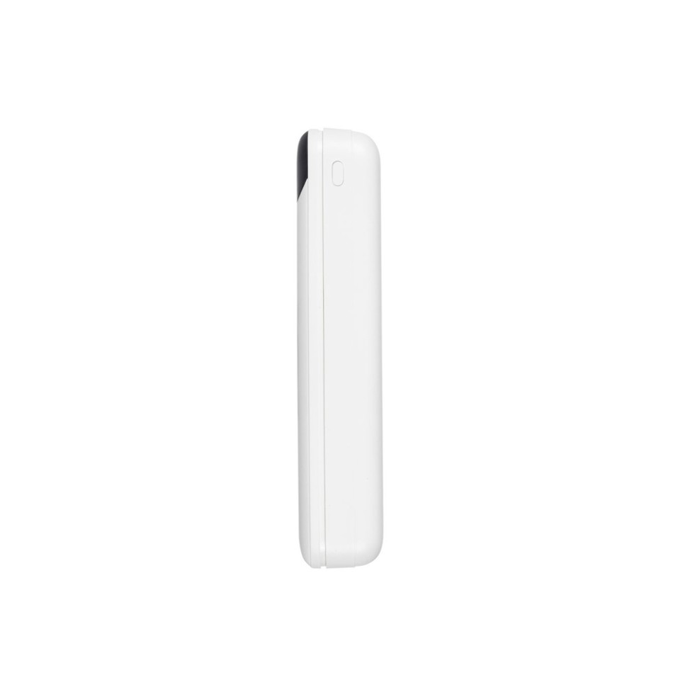 RIVACASE VA2580 (20 000mAh), QC/PD 20W внешний аккумулятор с дисплеем, белый /24