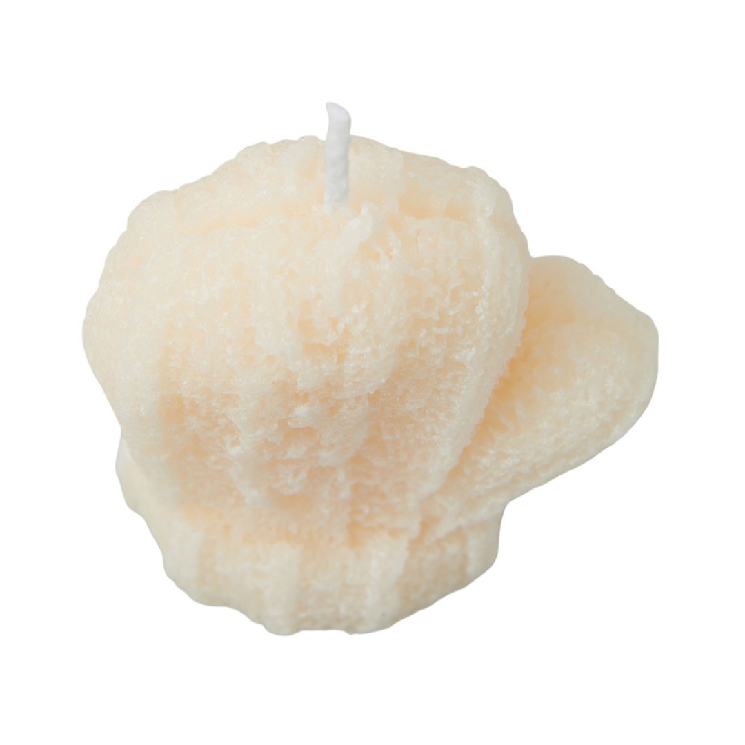 Свеча "Рукавичка", молочный