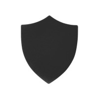 ПАТЧ ЩИТ nubuk (чёрный) 6,6 х 5,5 см