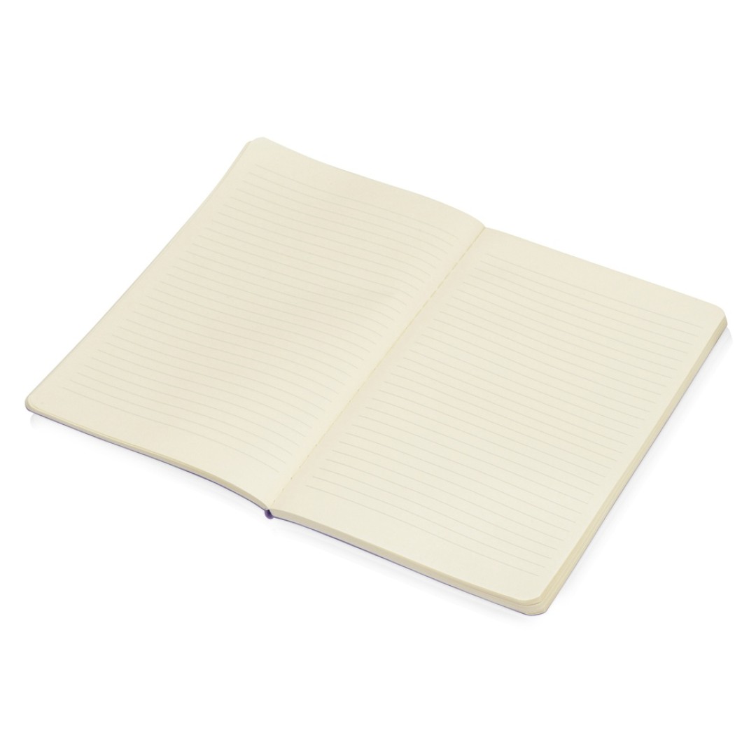 Блокнот А5 "Softy" 13*20,6 см в мягкой обложке, фиолетовый (Р)