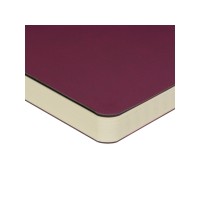 Ежедневник А5 недатированный «Megapolis Velvet Flex», бордовый