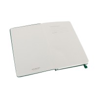 Записная книжка Moleskine Classic (в линейку) в твердой обложке, Large (13х21см), зеленый