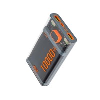 Внешний аккумулятор «CORE X», 10000 mAh, черный