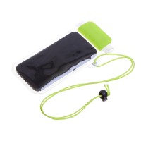 Влагостойкий чехол "Repel", зеленый/прозрачный