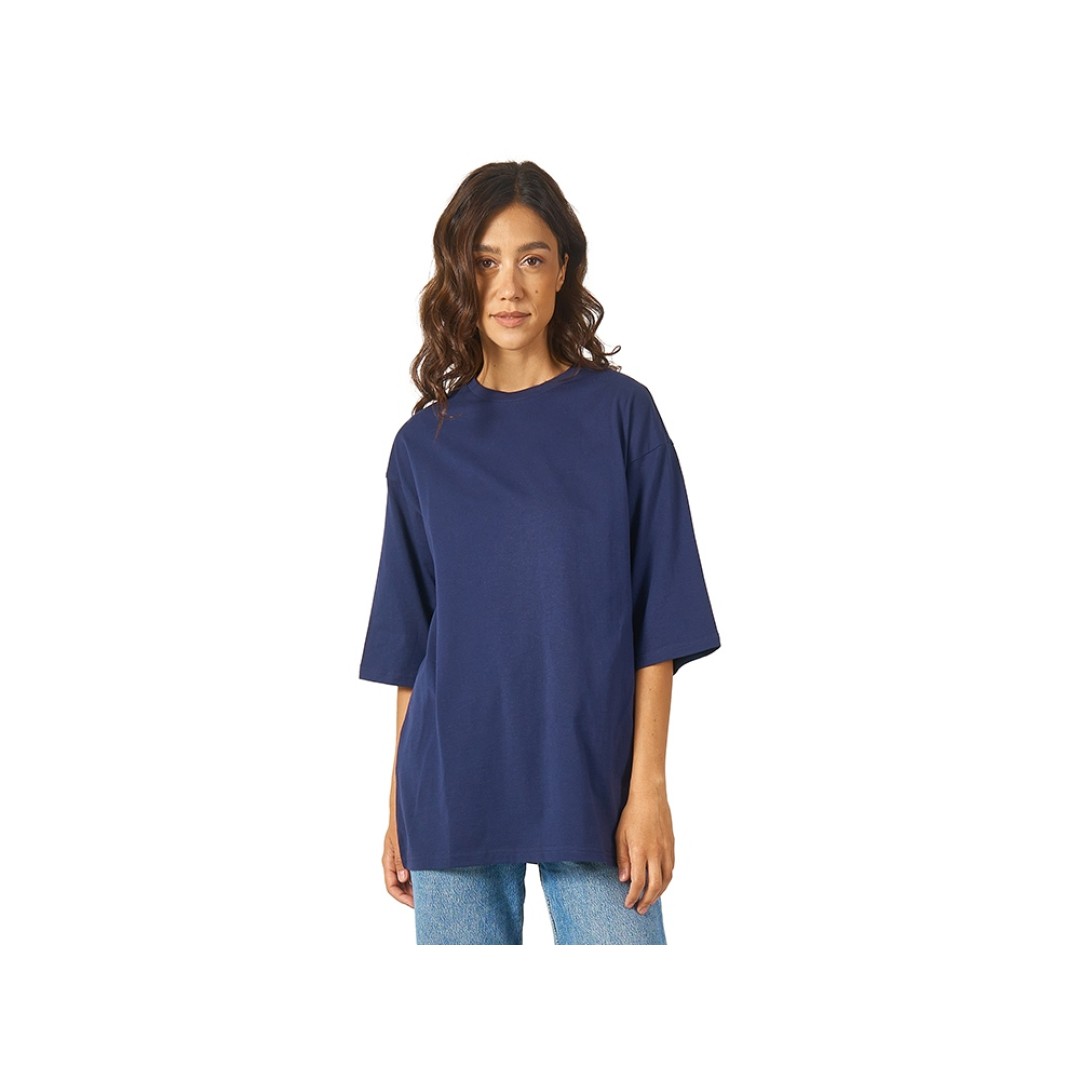 Футболка Berlin к/р оверсайз, 100% хлопок, 180гр, темно-синий