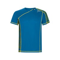 Спортивная футболка "Sochi" мужская, принтованый королевский синий