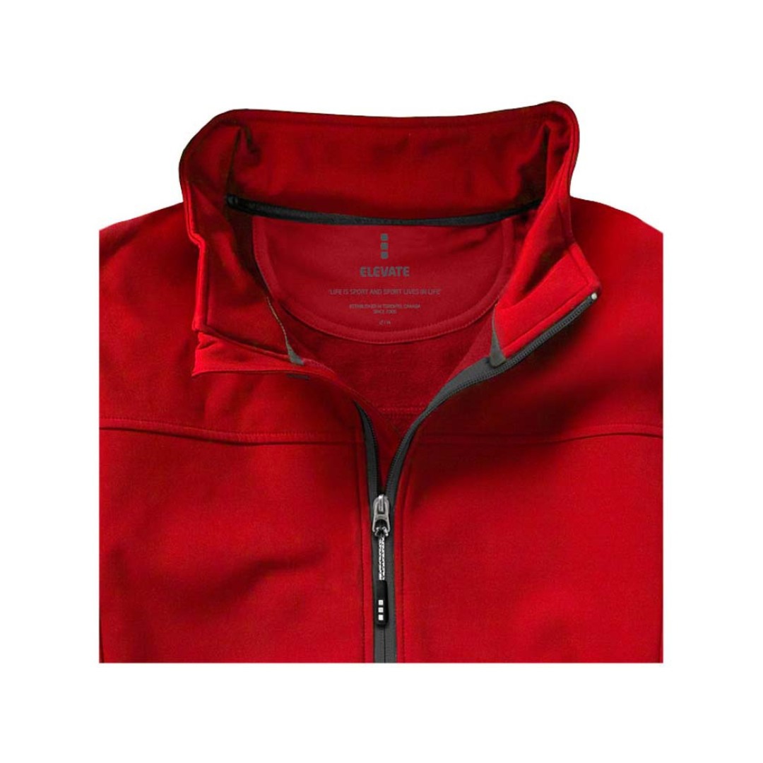 Куртка софтшел "Langley" мужская, красный