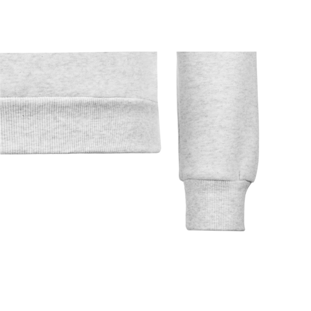 Толстовка с капюшоном "Amsterdam" мужская, белый меланж