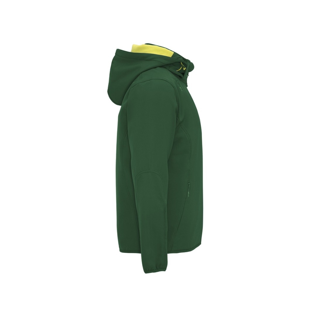 Куртка софтшелл "Siberia" мужская, бутылочный зеленый