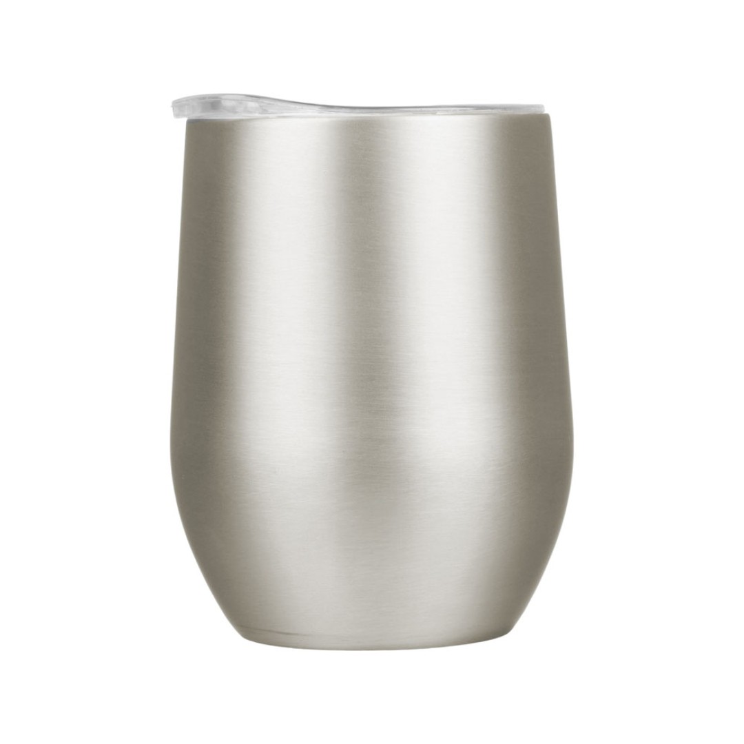 Вакуумная термокружка "Sense", непротекаемая крышка, крафтовая упаковка, темно-серый (gun)