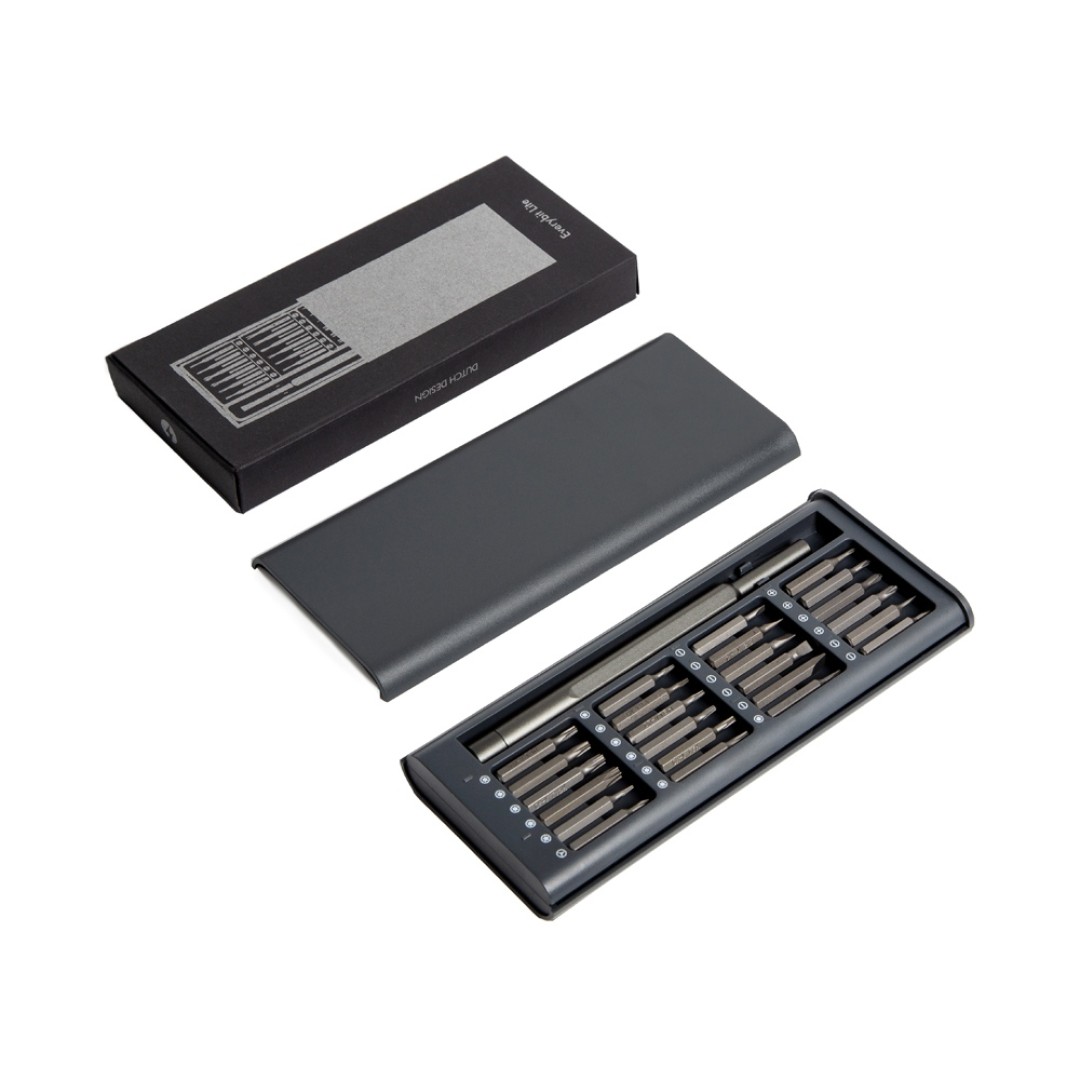 Набор отверток 24-в-1 «Everybit lite», серый