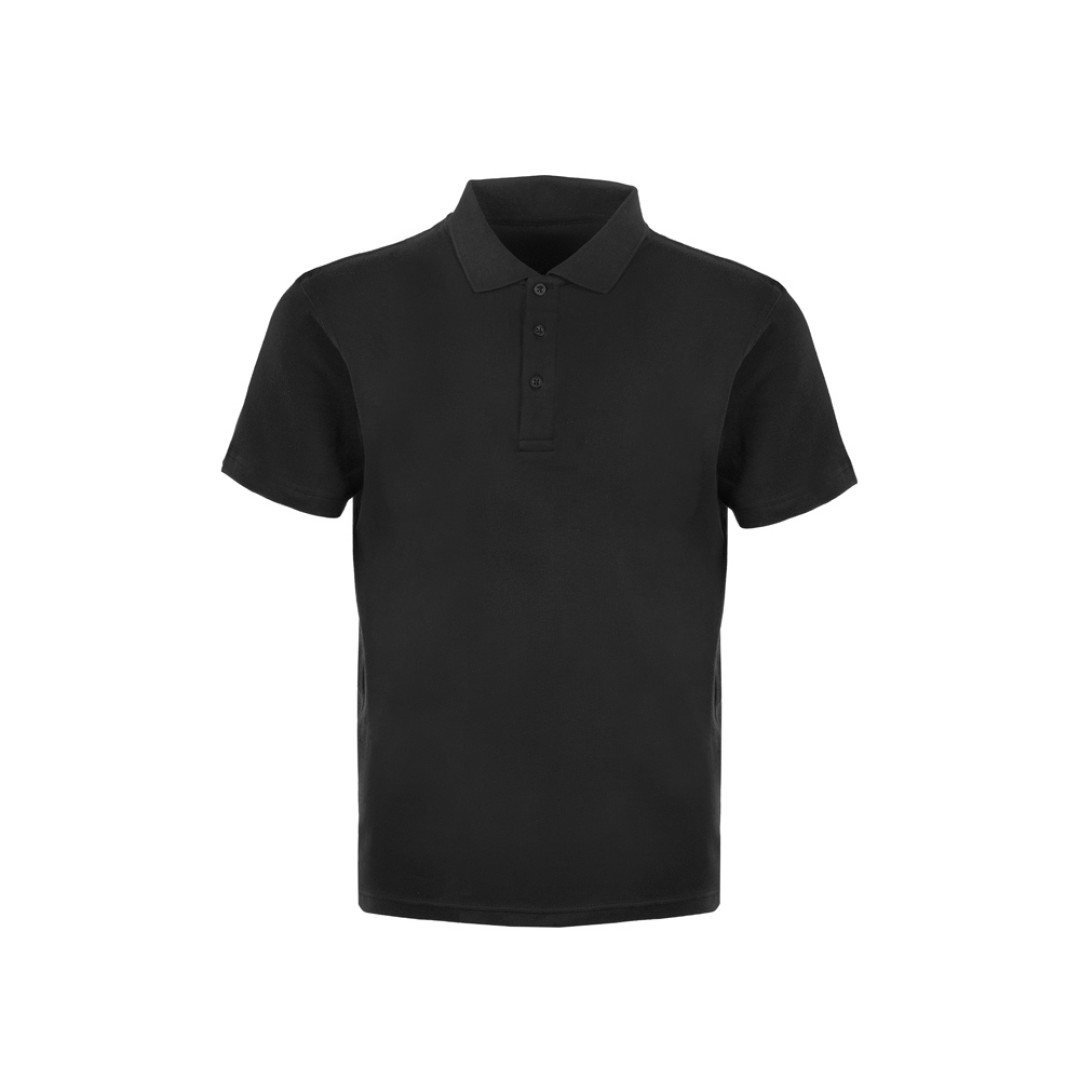Поло с эластаном «Chicago», 200гр пике, черный