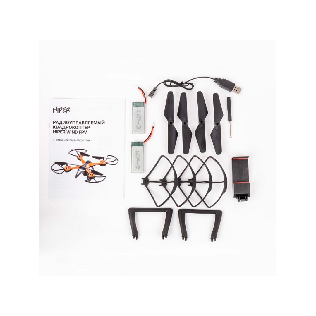 Радиоуправляемый квадрокоптер HIPER "WIND FPV"