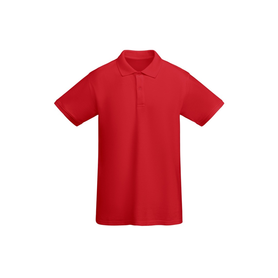 Рубашка поло "Prince" мужская, красный