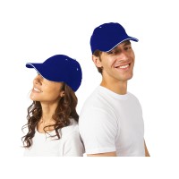 Бейсболка "New Castle" 6-ти панельная, кл синий/натуральный