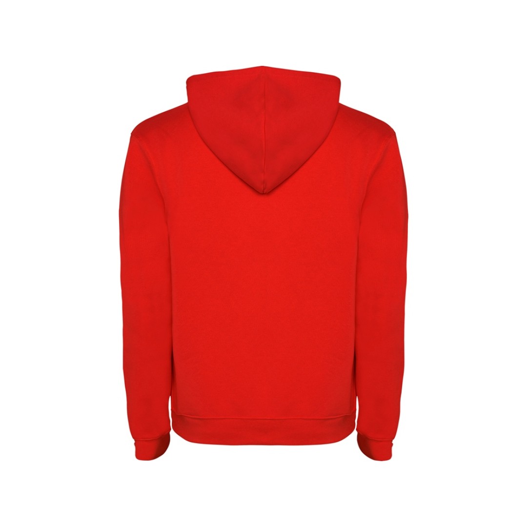 Толстовка с капюшоном "Urban" детская, красный/черный