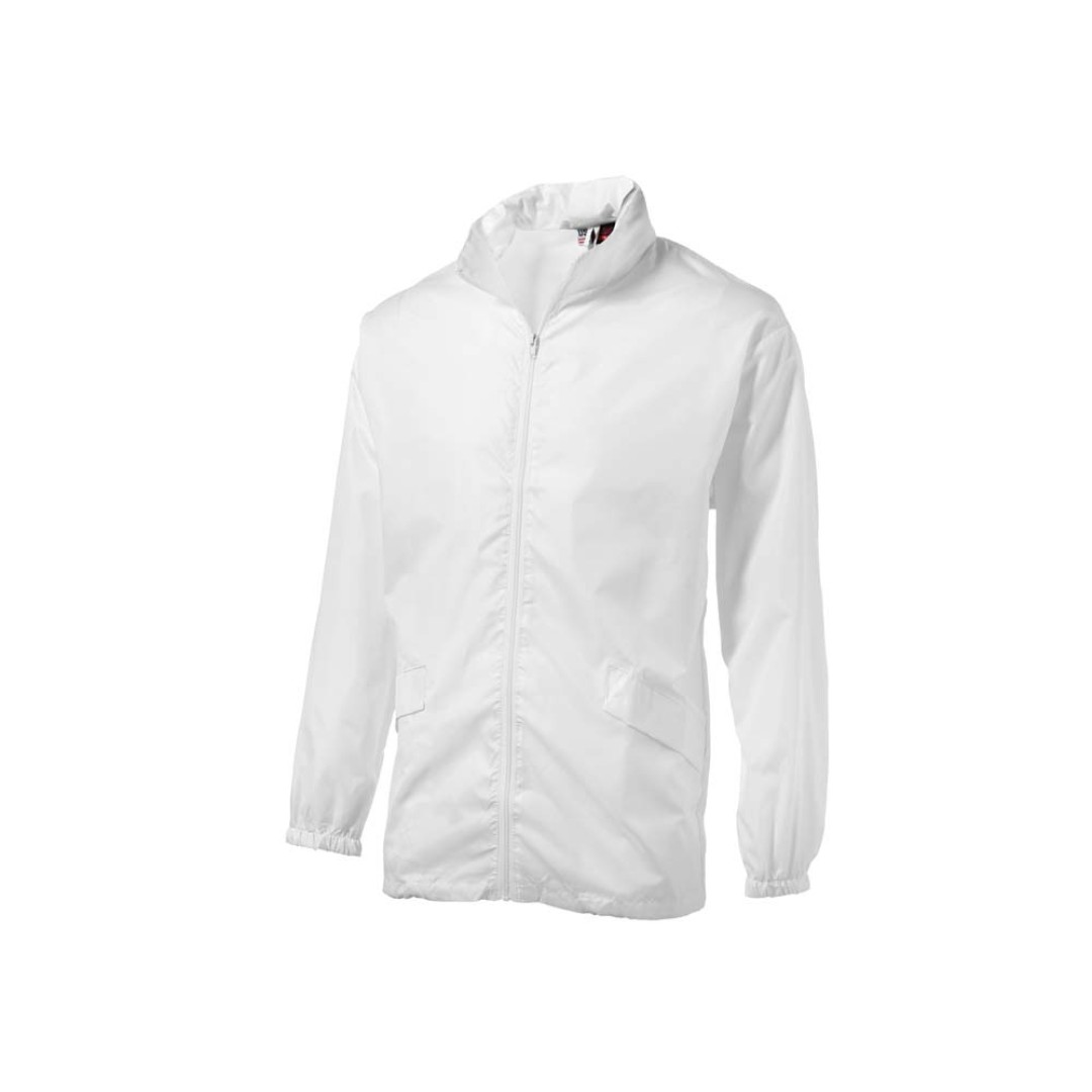 Ветровка "Miami" мужская с чехлом, белый