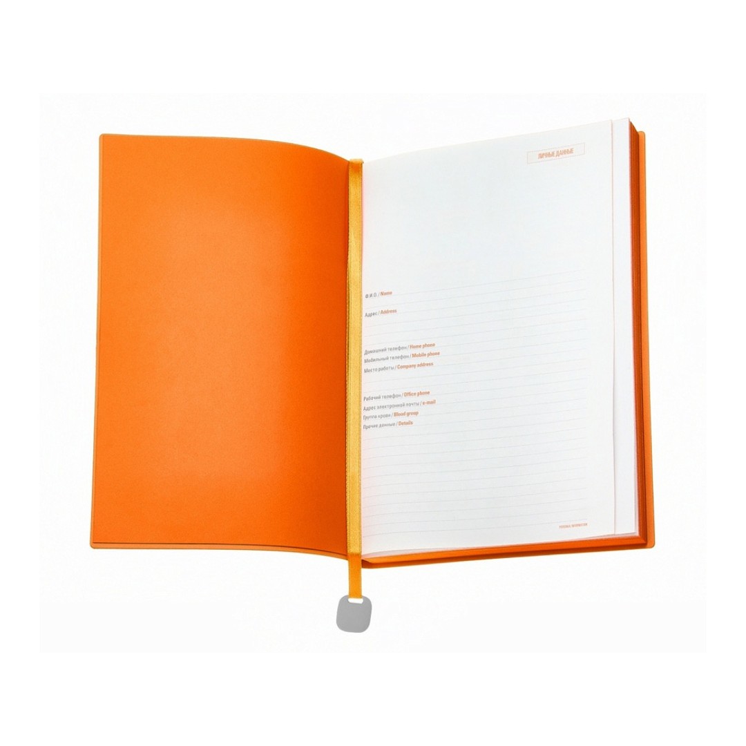 Ежедневник А5 недатированный «Mercury», синий