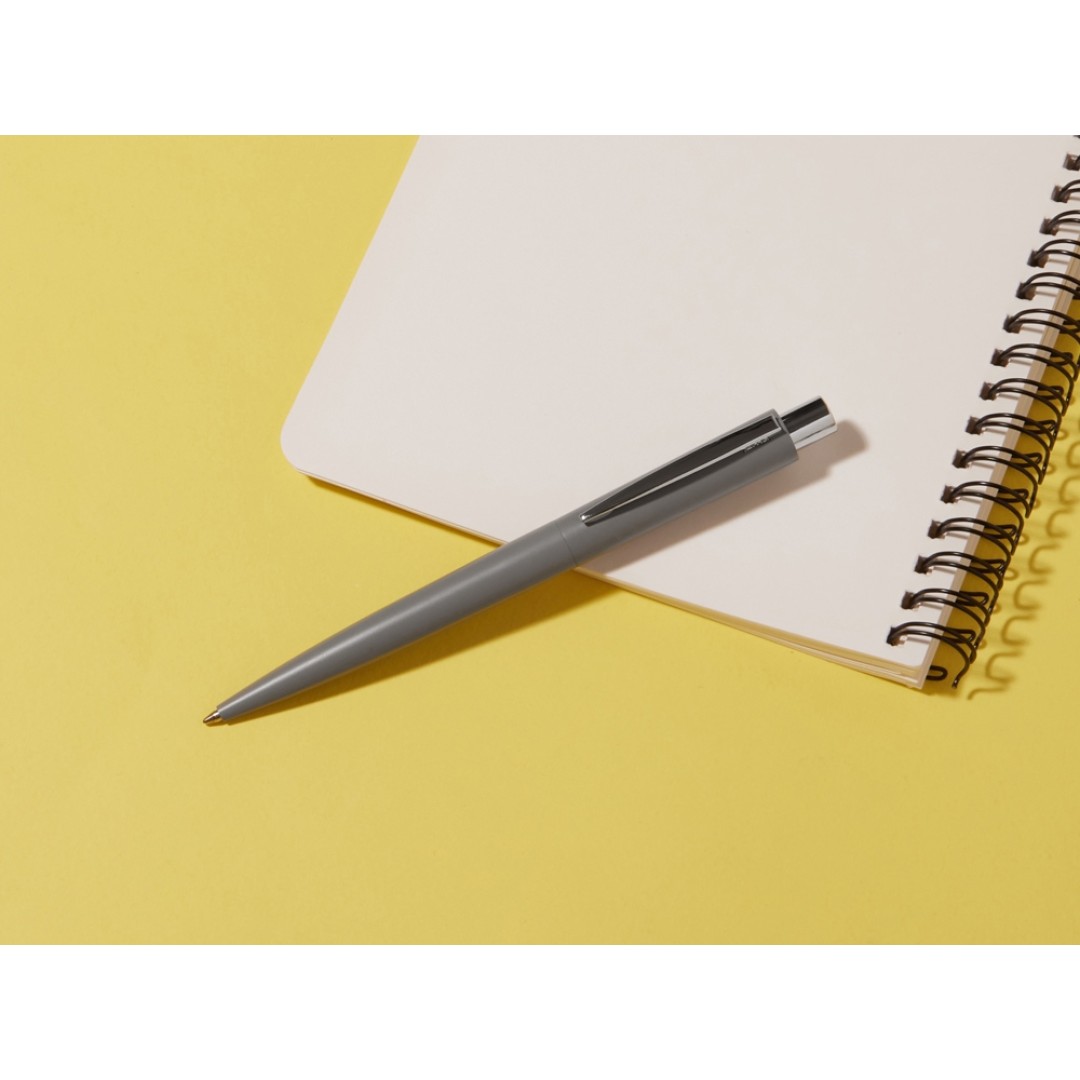 Ручка металлическая шариковая "Lumos Recy", серый