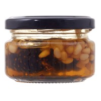Мед с сосновой шишкой и кедровым орехом 120 гр.