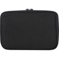 Сумка-органайзер Rise из материалов, переработанных согласно стандарту GRS - сплошной черный