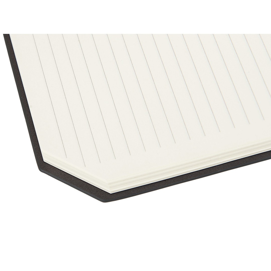 Блокнот А5 в гибкой обложке "Chaplin", серый