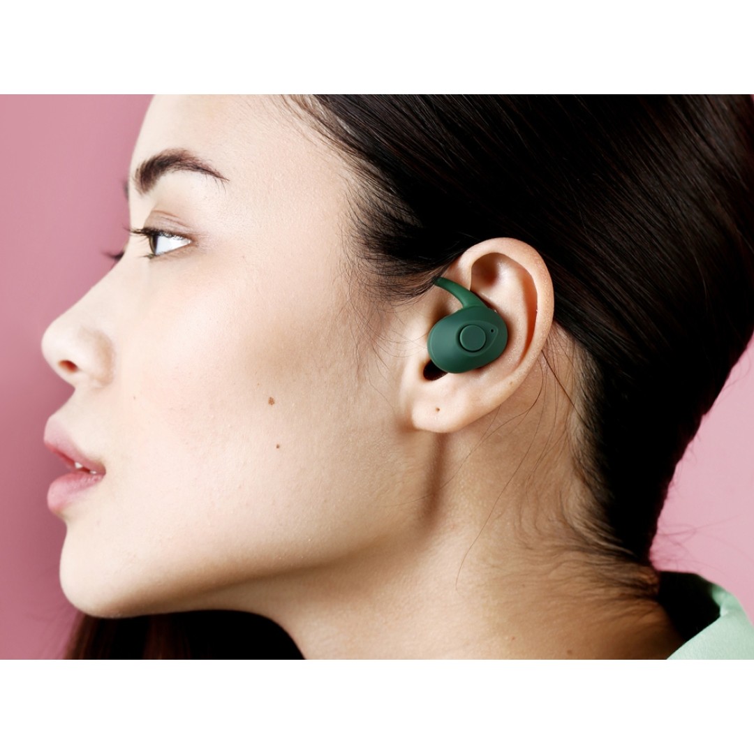Наушники Rombica MySound Shark - Green / TWS
