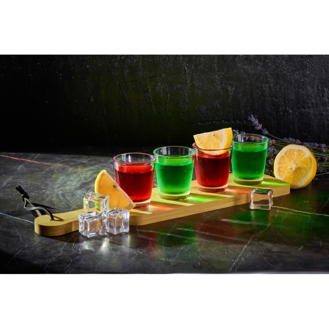 Набор стопок на бамбуковой подставке "Shots"