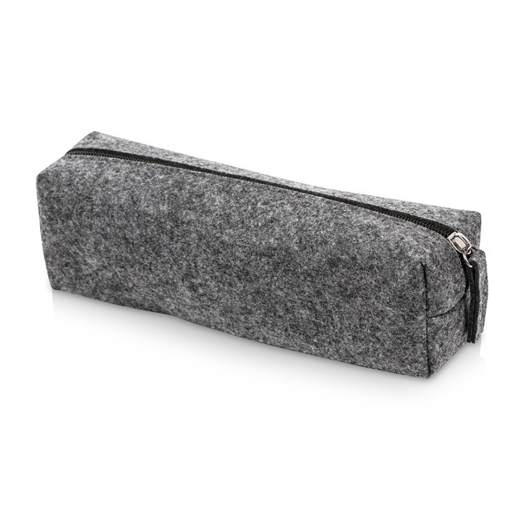 Пенал "Felt" из RPET-фетра, серый