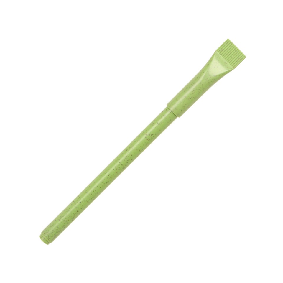 Ручка шариковая из пшеницы и пластика "Plant", зеленый