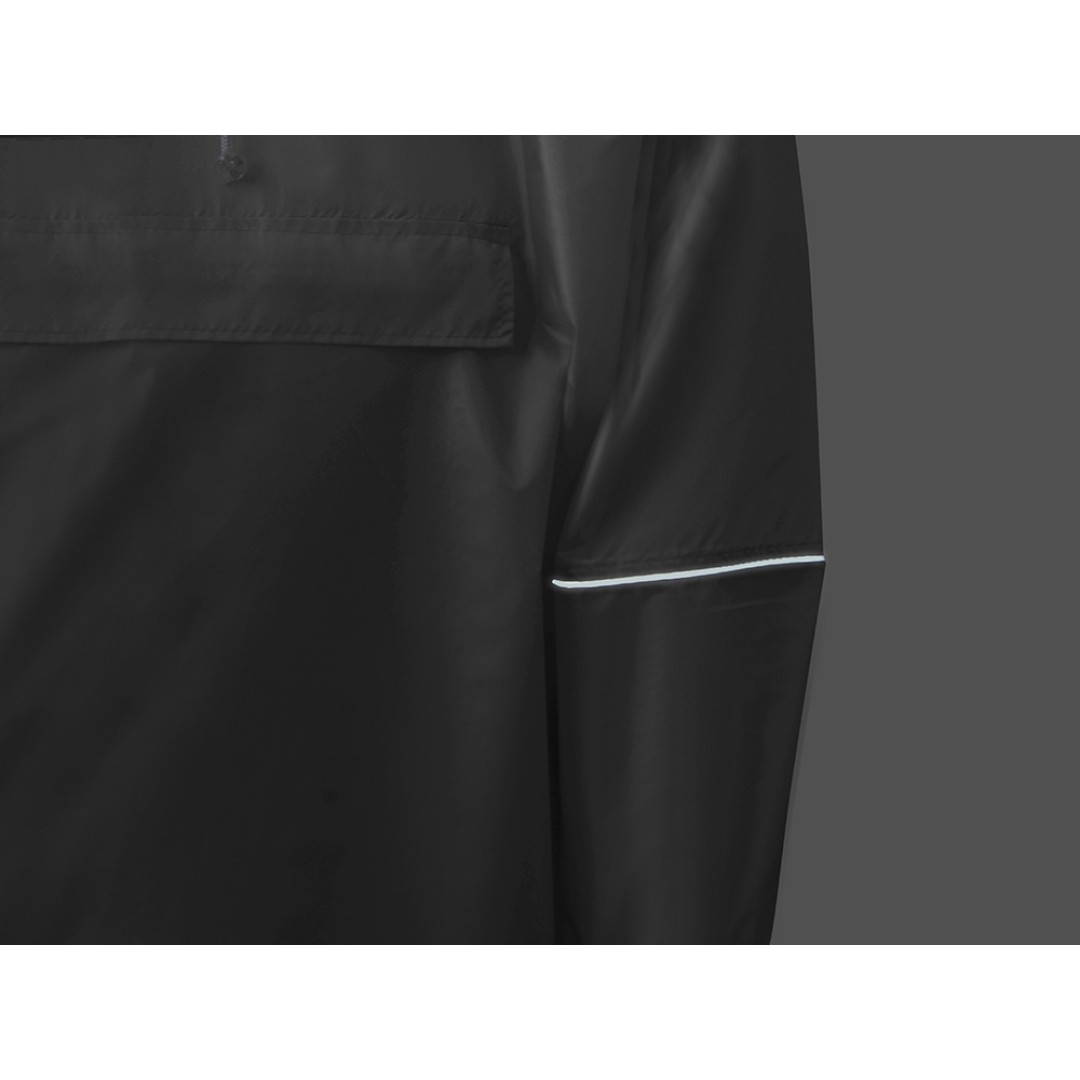 Дождевик - пончо "Galaxy" со светоотражающими элементами, белый