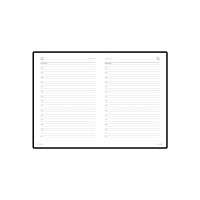 Ежедневник А5 недатированный «Leader», синий