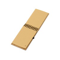 Блокнот B7 «Kawasaki» с обложкой из бамбука, натуральный