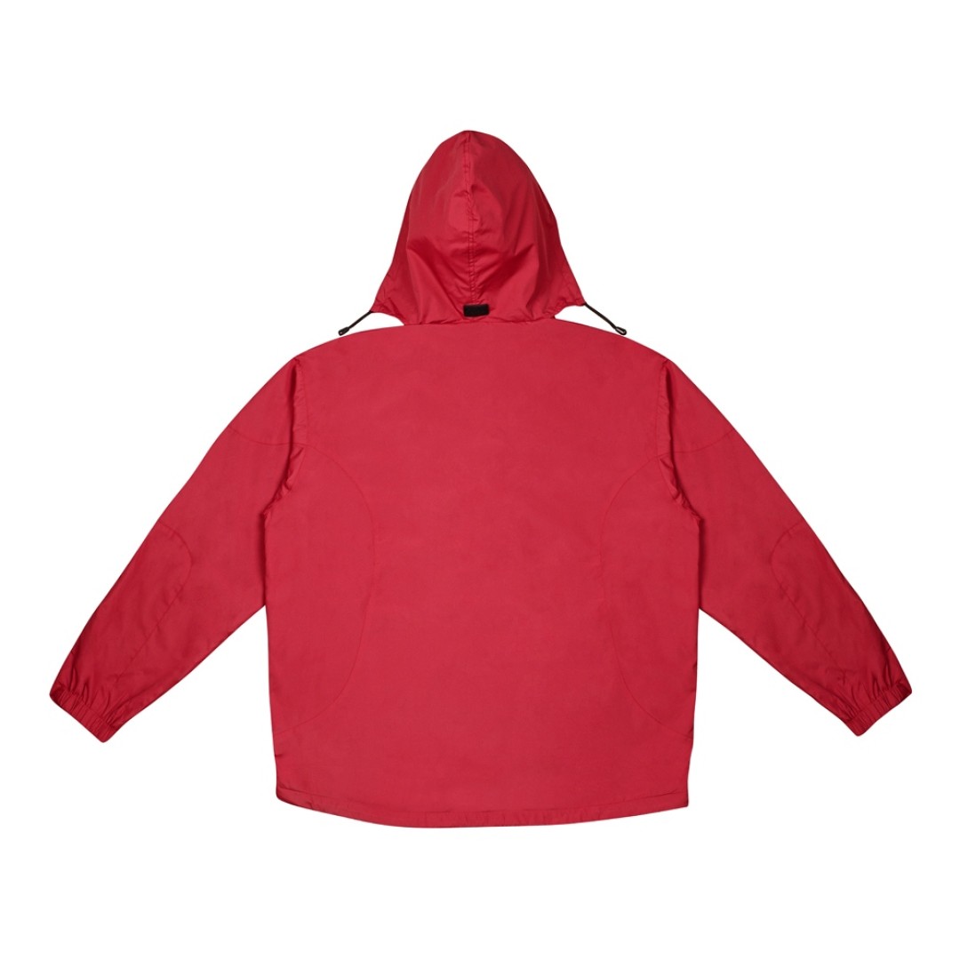 Куртка мужская с капюшоном "Wind", красный