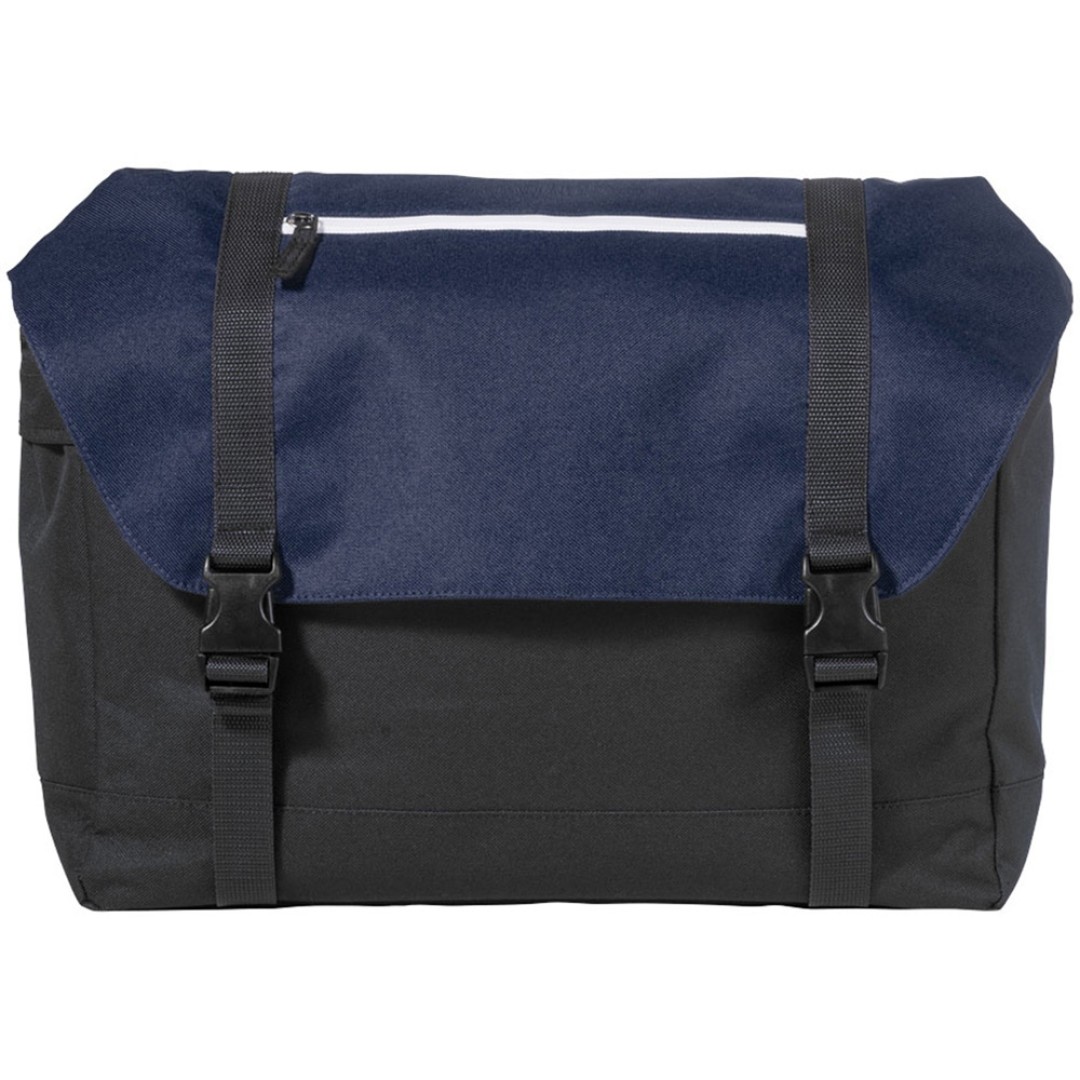 Сумка "Oakland" для ноутбука 15,6", черный/темно-синий
