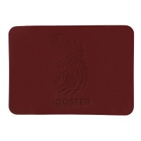 ПАТЧ ПРЯМОУГОЛНЫЙ soft-touch (коричневый ) 5,0 х 7,0 см