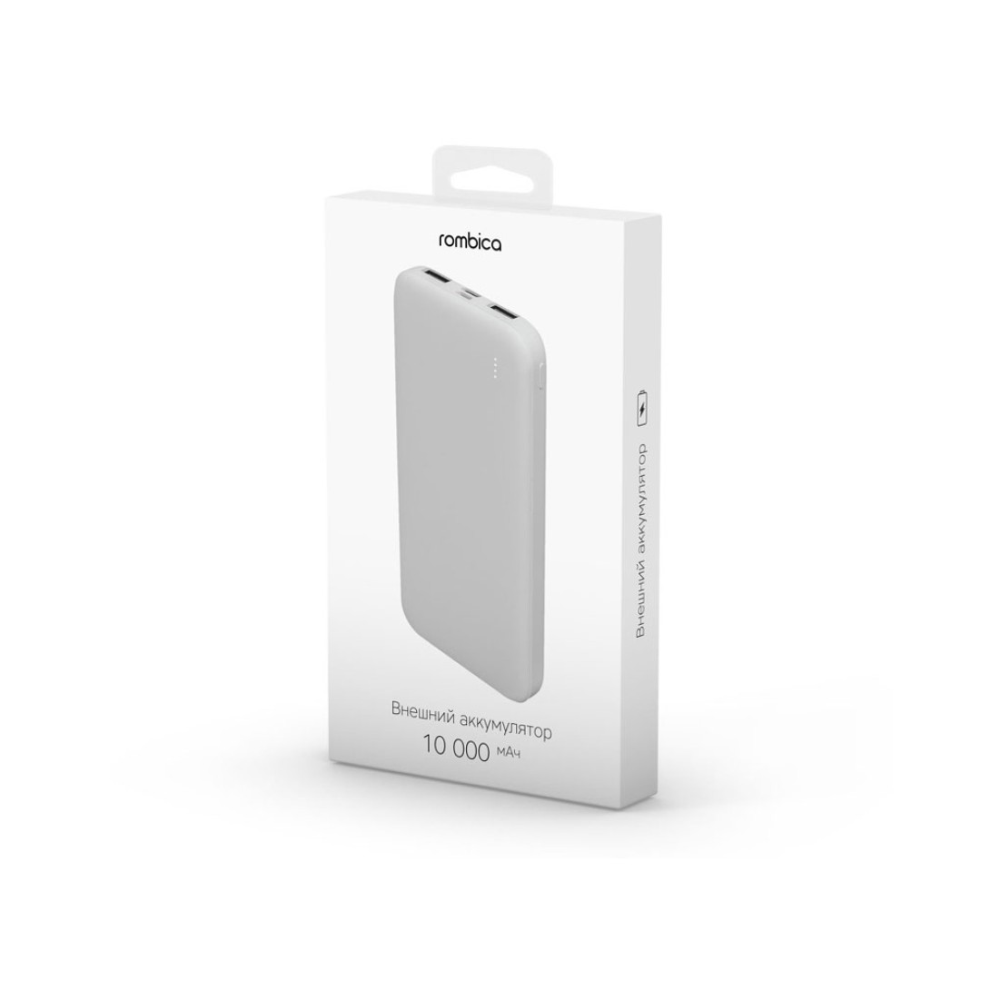 Внешний аккумулятор Rombica NEO P10 White (Р)