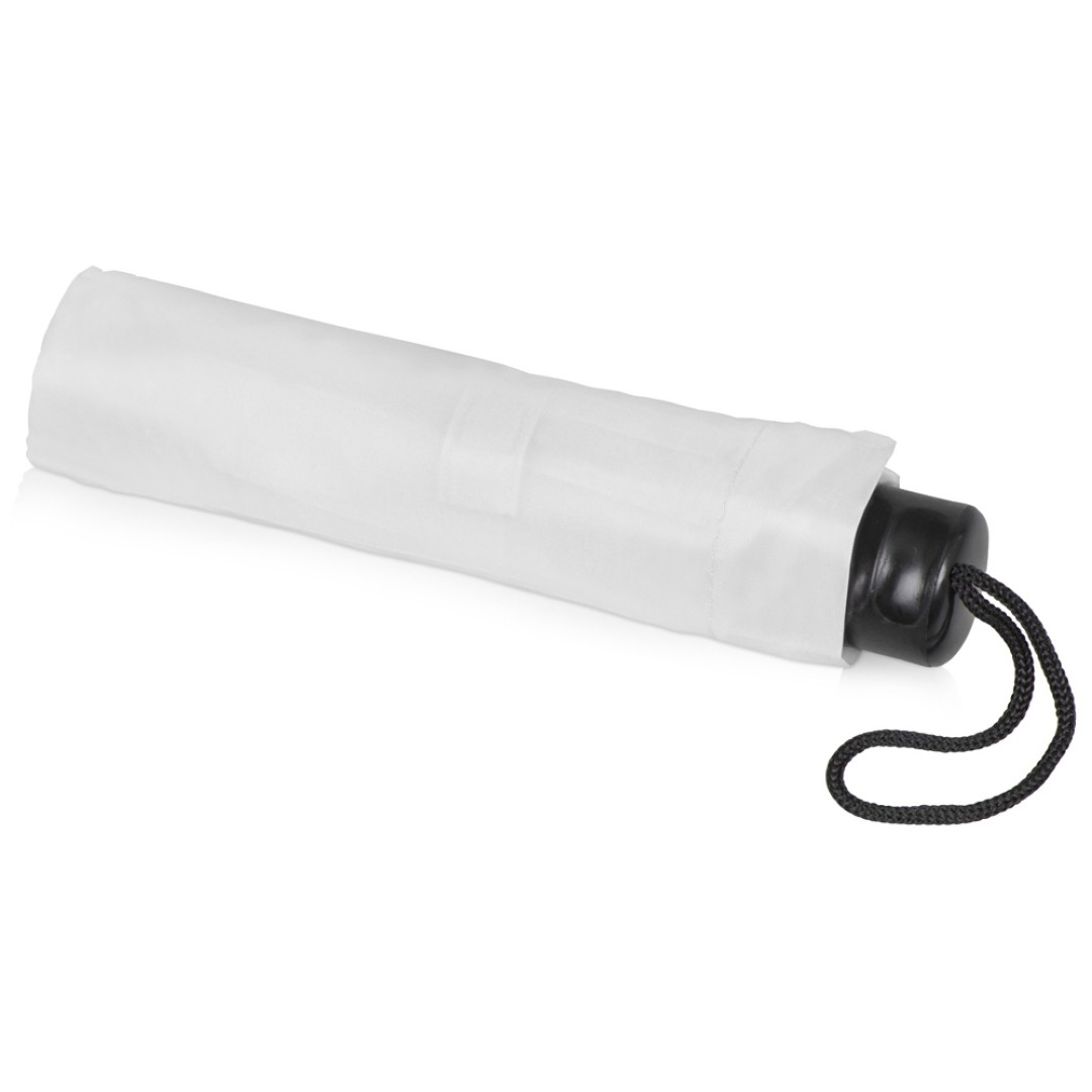 Зонт складной "Columbus", механический, 3 сложения, с чехлом, белый (P)