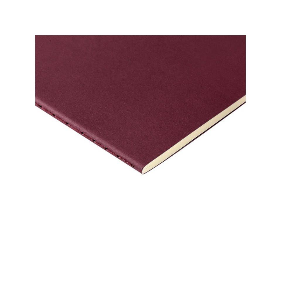 Бизнес-тетрадь А4 "Pragmatic",  40л., клетка, бордовый