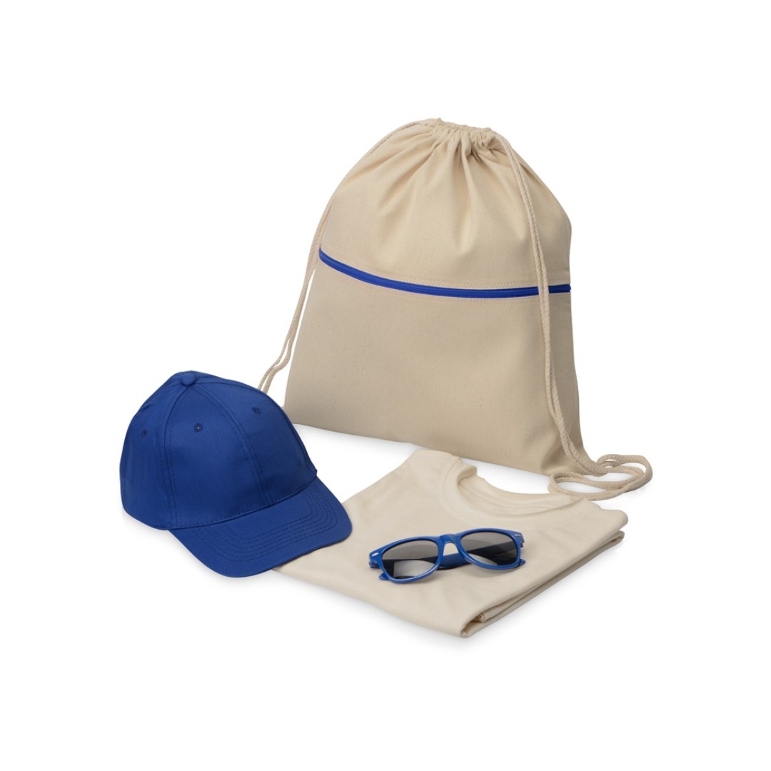 Набор для прогулок "Shiny day", L, синий