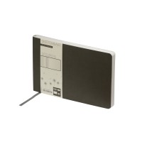 Скетчбук "Sketch & Art" в мягком переплете 210х140 мм, 48 л. белой бумаги 200 гр., серый