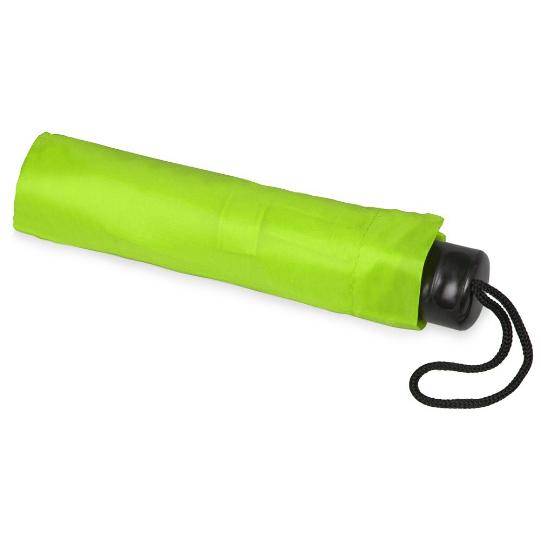 Зонт складной "Columbus", механический, 3 сложения, с чехлом, зеленое яблоко (Р)