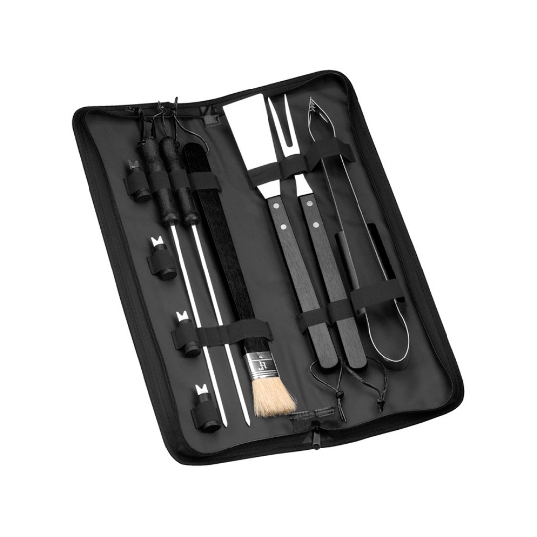 Набор для барбекю «Barabicu» из 10 предметов, черный (Р)