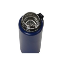 Вакуумный термос "Story" c покрытием powder, темно-синий