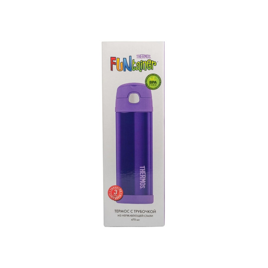 Термос из нерж. стали тм THERMOS F4023PL Stainless Steel 0.47L