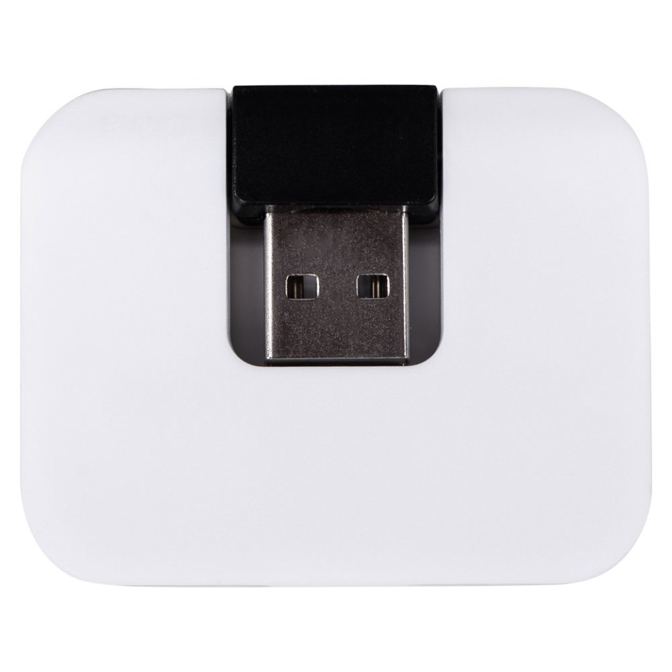 USB Hub "Gaia" на 4 порта, белый