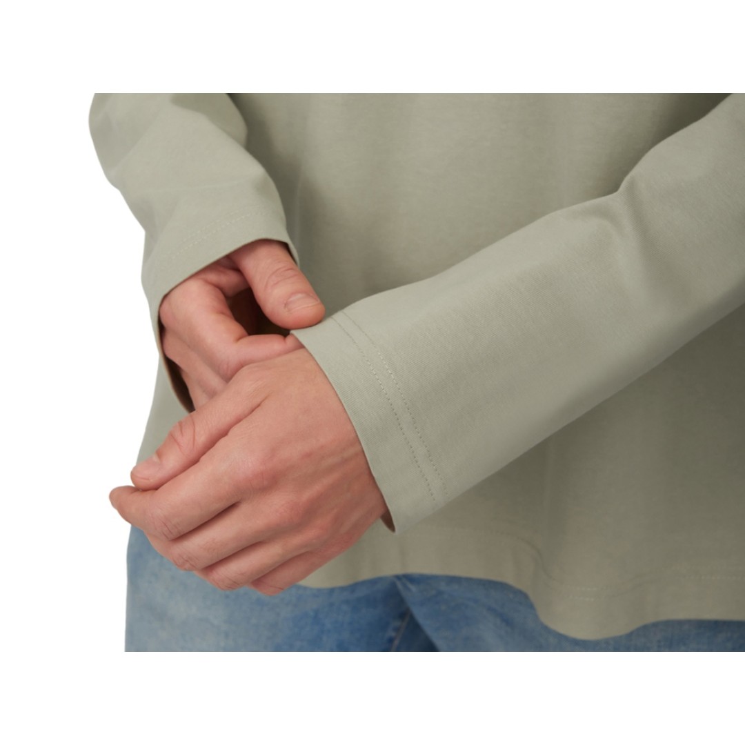 Лонгслив оверсайз «Berlin» унисекс, оливковый